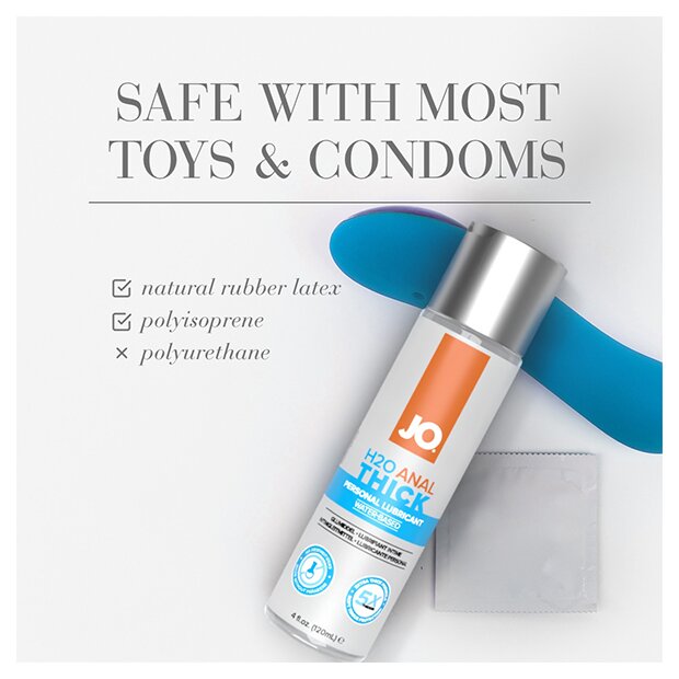 System JO H2O dickflüssiges Anal-Gleitmittel 60 ml - 240 ml
