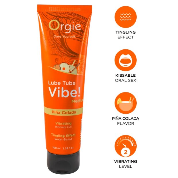 Orgie Lube Tube Vibe! Pina Colada 100 ml