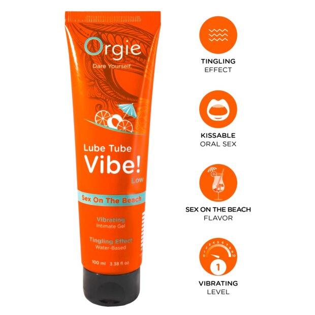 Orgie Lube Tube Vibe! Sex Beach 100 ml