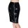 Black Level Vinyl Skirt Zip black S