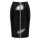 Black Level Vinyl Skirt Zip black S