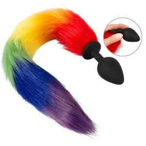 You2Toys Fluffy Tail Rainbow 3,5 cm