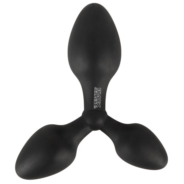 Black Velvets Triple Butt Plug