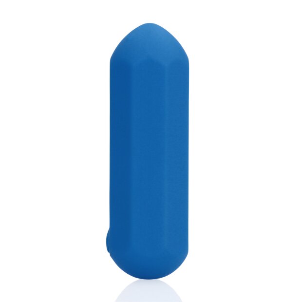 Loveline Hexagon Shaped Bullet Vibrator - Jetset Blue