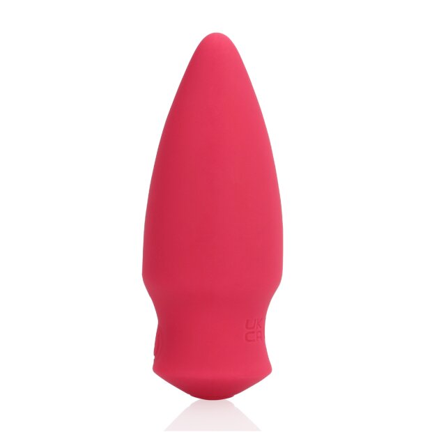 Loveline Cone Shaped Bullet Vibrator - Blushing Red
