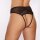 Allure Blushing Pearl Thong One Size Black