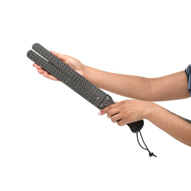 XR Brands Schottische Peitsche Schwarz