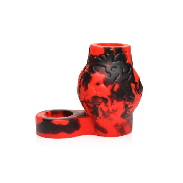 XR Brands Hell Hound Écarteur de Testicules Multicolore 8,8 cm Ø 3 cm