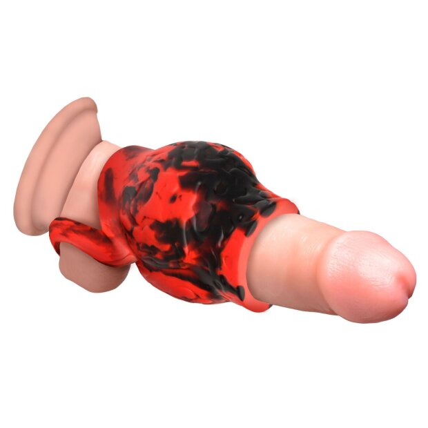 XR Brands Hell Hound Écarteur de Testicules Multicolore 8,8 cm Ø 3 cm