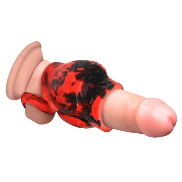 XR Brands Hell Hound Écarteur de Testicules Multicolore 6,8 cm Ø 2,5 cm