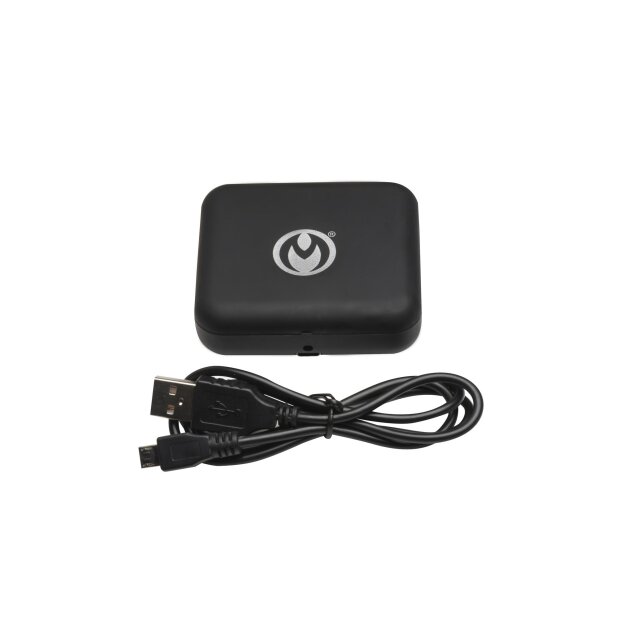 XR Brands Dark Grip Pinces à Mamelons Vibrantes Noires