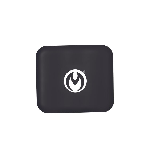 XR Brands Dark Grip Pinces à Mamelons Vibrantes Noires