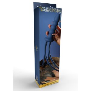Taboom Silicone Whip and Plug Blue