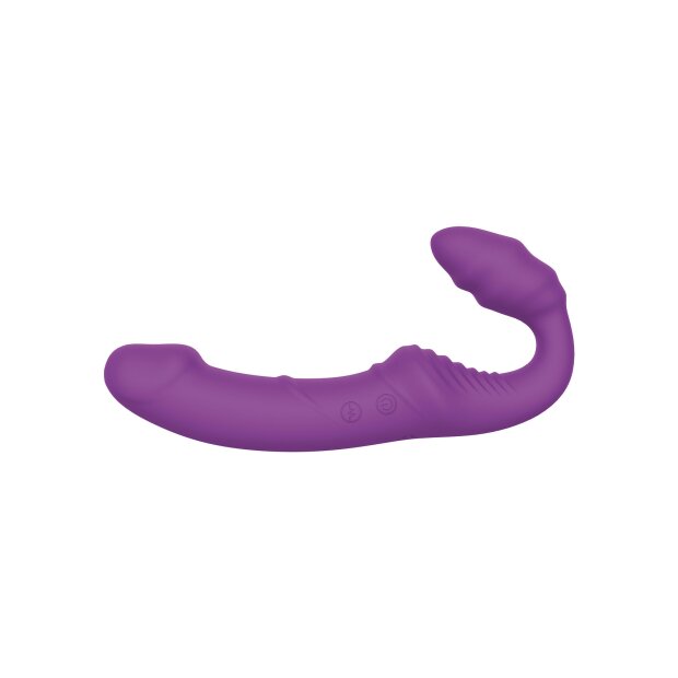 Toyjoy Designer Edition Nymphea Vibrating Strap-On Purple