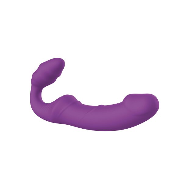 Toyjoy Designer Edition Nymphea Vibrating Strap-On Purple