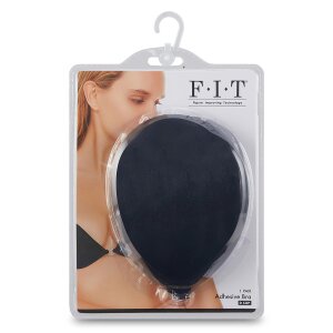 FIT Cloth Adhesive Silikon Bra Black Cup A - D