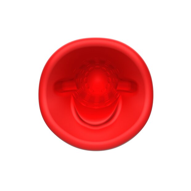 Hidden Desire Fusion X Beaded Tongue Masturbator Black