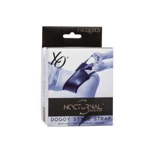 CalExotics Nocturnal Doggy Style Strap Black
