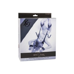 CalExotics Nocturnal Position Strap with Pillow Black