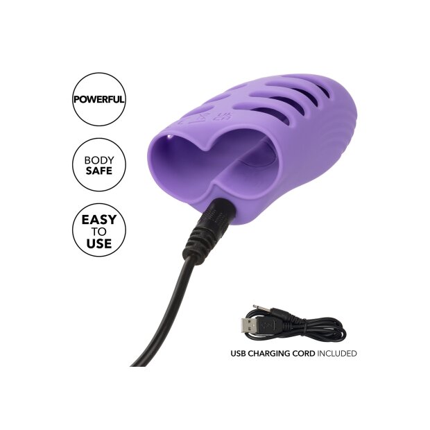 CalExotics Dr. Laura Berman Finger Vibe Purple