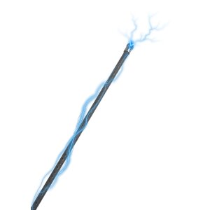 Hidden Desire Electroshock Cane E-Stim Rute 55 cm