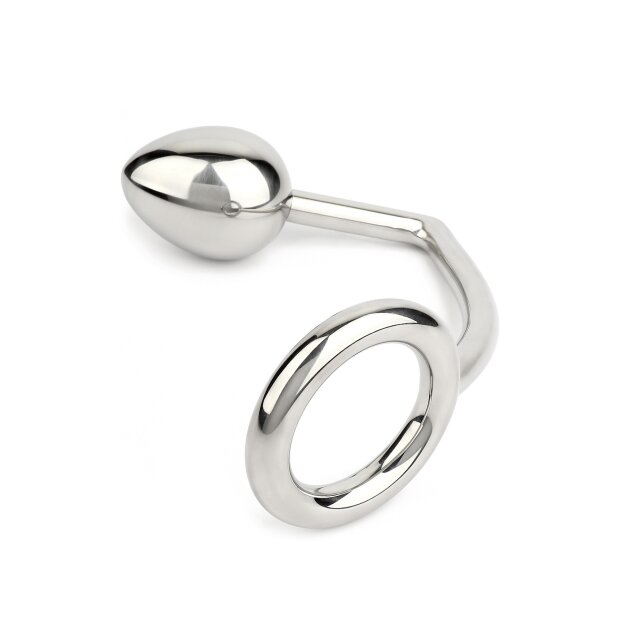 Mr. Steel Ass Hitch Egg 40 mm/Ring 40 mm Silver