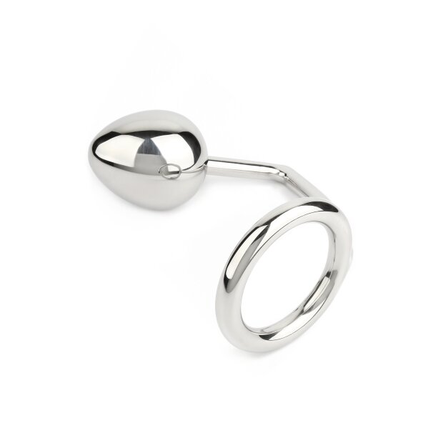 Mr. Steel Ass Hitch Egg 50 mm/Ring 50 mm Silver