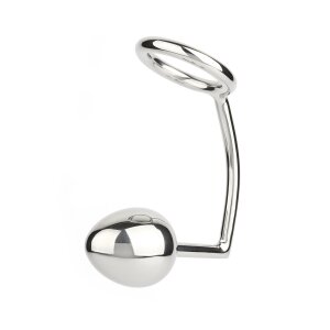 Mr. Steel Ass Hitch Egg 50 mm/Ring 50 mm Silver