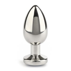 Mr. Steel Jewled Butt Plug Small Aqua 2,5 cm