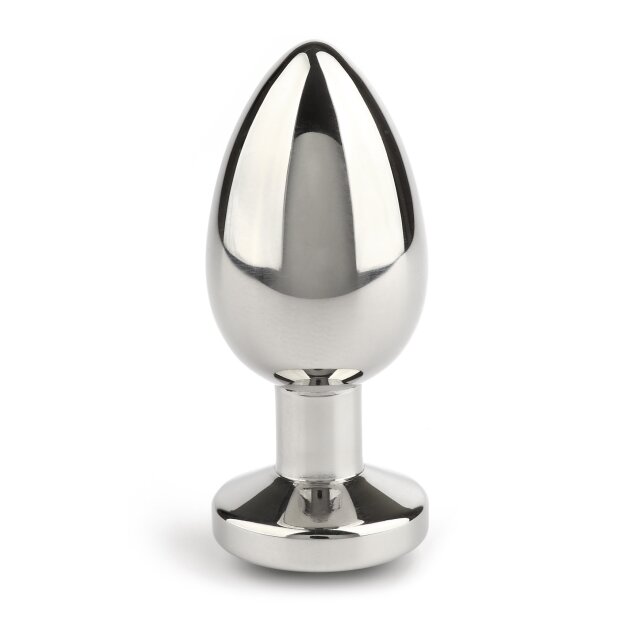 Mr. Steel Jewled Butt Plug Small Black 2,5 cm