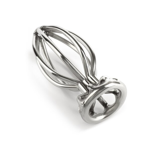 Mr. Steel Round Wire Plug Small Silver