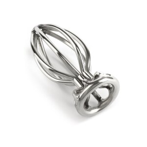 Mr. Steel Round Wire Plug Small Silver