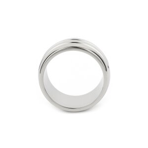 Mr. Steel Oval Barrel C-Ring 50 mm Silver