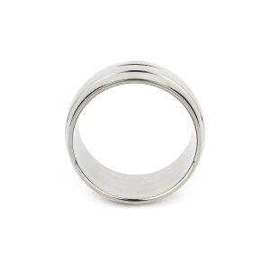 Mr. Steel Oval Barrel C-Ring 55 mm Silver