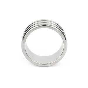 Mr. Steel Elegant Deep C-Ring 50 mm Silver