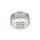 Mr. Steel Elegant Deep C-Ring 50 mm Silver