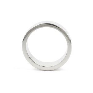 Mr. Steel Wide Band C-Ring 50 mm Silver