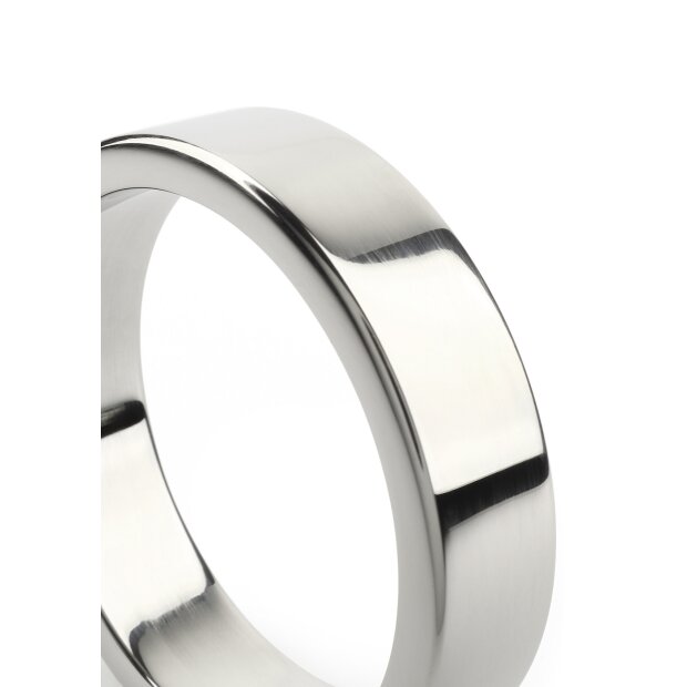 Mr. Steel Wide Band C-Ring 55 mm Silver