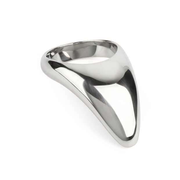 Mr. Steel Teardrop C-Ring 50 mm Silver