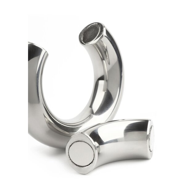 Mr. Steel Click Klak DoNut C-Ring 40 mm Silver