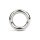 Mr. Steel Click Klak DoNut C-Ring 50 mm Silver
