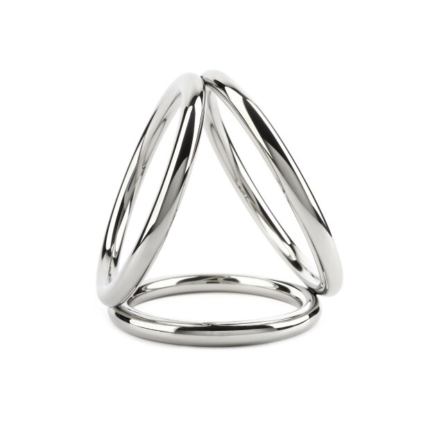 Mr. Steel Triad Chamber C-Ring Large Silver