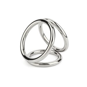 Mr. Steel Triad Chamber C-Ring Small Silver