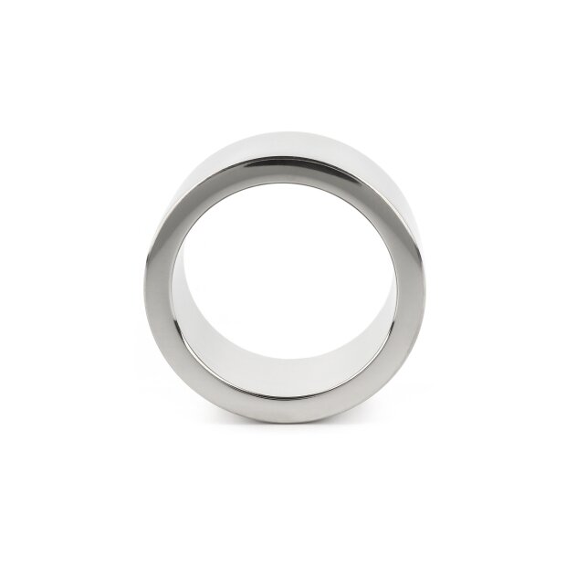 Mr. Steel Mega Wide Band C-Ring 40 mm Silver