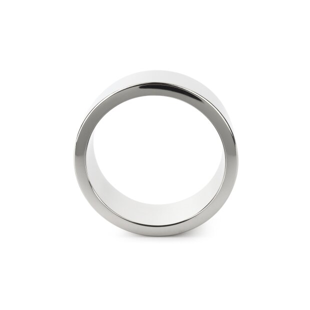 Mr. Steel Mega Wide Band C-Ring 50 mm Silver