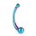 Mr. Steel The Curvy G-spot Rainbow Multicolor 19 cm