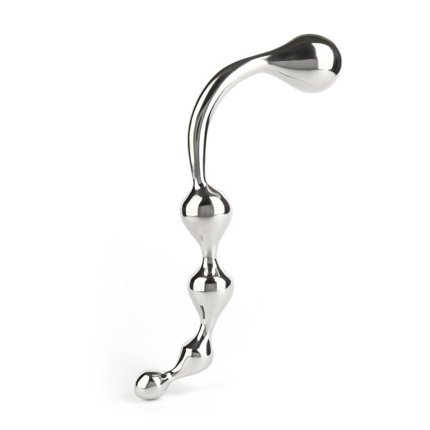 Mr. Steel Twisted Desire Bulb Wand Silver 24 cm