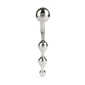 Mr. Steel Twisted Desire Bulb Wand Silver 24 cm