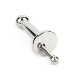 Mr. Steel Reamer Dildo Rotator Silver