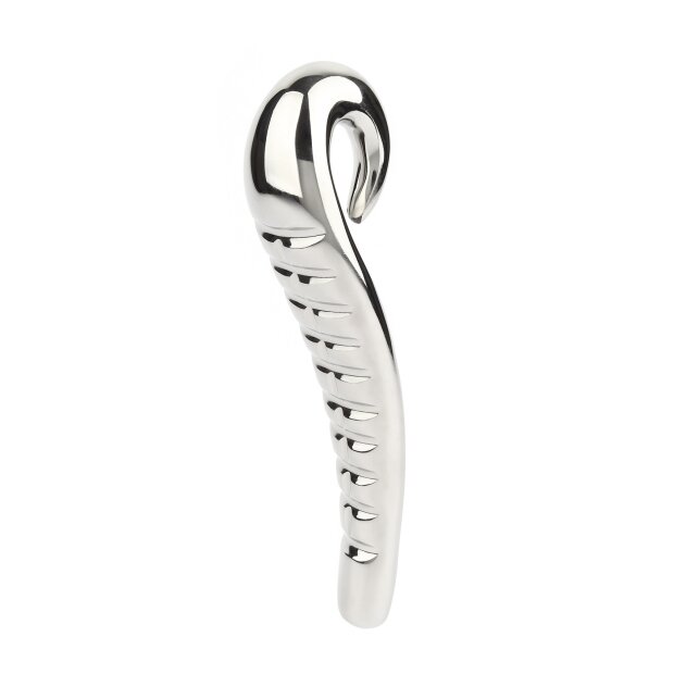 Mr. Steel Devils Tongue Dildo Silver